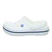 Comfortabele klomp met verstelbare hielband Crocs , White , Dames