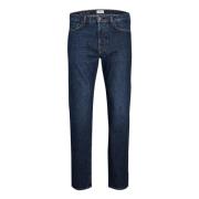 Slim-Fit Katoenen Jeans Jack & Jones , Blue , Heren