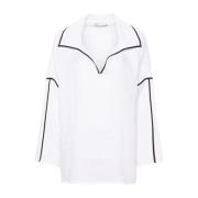 Polo Shirts Tory Burch , White , Dames