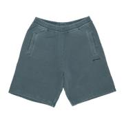 Groene Fleece Shorts voor Mannen Carhartt Wip , Green , Heren