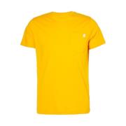 Geel Mimosa T-Shirt Sigur K-Way , Yellow , Heren