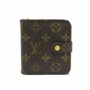 Pre-owned Canvas wallets Louis Vuitton Vintage , Brown , Dames