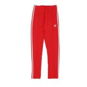 Scarlet/White Trackpant Streetwear Adidas , Red , Heren