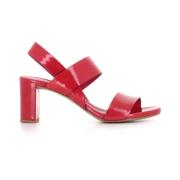 Rode lak sandalen DEL Carlo , Red , Dames