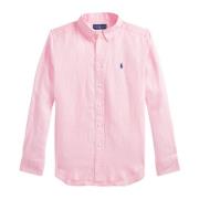 Roze Overhemd met Lange Mouwen Ralph Lauren , Pink , Heren