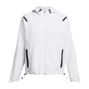 Unstoppable Hooded Jas Under Armour , White , Dames
