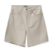 Casual Shorts MOS Mosh , Beige , Dames