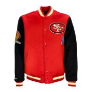 NFL Team Legacy Varsity Jacket Mitchell & Ness , Red , Heren
