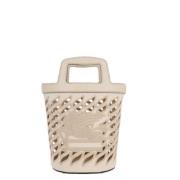 Ivoor Cut-Out Bucket Bag Etro , Beige , Dames