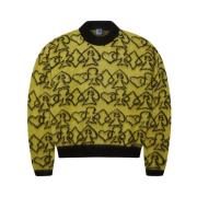 Round-neck Knitwear Rassvet , Yellow , Heren