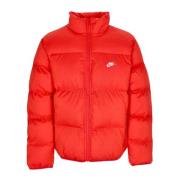 Universiteit Rood/Wit Puffer Jack Nike , Red , Heren