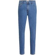 Mid Blue Denim Tapered Jeans Calvin Klein , Blue , Heren