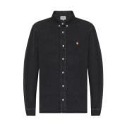 Weldon shirt Carhartt Wip , Gray , Heren