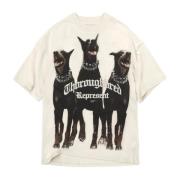 Thoroughbred T-shirt Represent , Beige , Heren