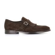 Bruine Suède Franje Brogue Schoenen Henderson , Brown , Heren