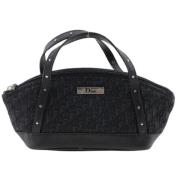 Pre-owned Canvas handbags Dior Vintage , Black , Dames