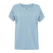 T-Shirts Mansted , Blue , Dames