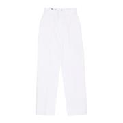 Wit Workpant Streetwear Dickies , White , Dames