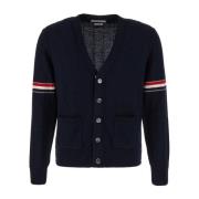 Stijlvolle Heren Cardigan Thom Browne , Blue , Heren