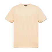 Crewneck T-shirt Tom Ford , Beige , Heren