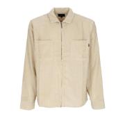 Cornelius Zip Shirt Havermout Streetwear HUF , Beige , Heren