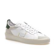 Wit Groen Staten Sneaker Blauer , White , Heren