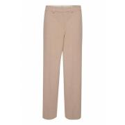Slim-fit Trousers Karen by Simonsen , Brown , Dames