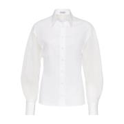 Witte Overhemden Brunello Cucinelli , White , Dames