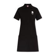 Jurk met kraag Kenzo , Black , Dames