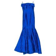 Pre-owned Fabric dresses Carolina Herrera Pre-owned , Blue , Dames