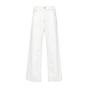 Wide Jeans Jacquemus , White , Heren