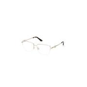Prachtige Pale Gold Frame Bril Guess , Yellow , Unisex