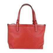 Pre-owned Leather handbags Gucci Vintage , Red , Dames
