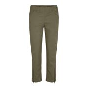 Cropped Trousers LauRie , Green , Dames
