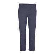 Cropped Trousers LauRie , Blue , Dames