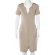 Pre-owned Knit dresses Carolina Herrera Pre-owned , Beige , Dames