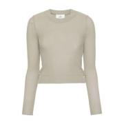 Round-neck Knitwear Ami Paris , Green , Dames