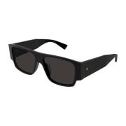 Zwarte zonnebril met originele accessoires Bottega Veneta , Black , He...