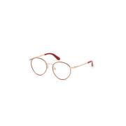 Stijlvolle rode montuur bril voor vrouwen Guess , Red , Dames
