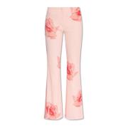 Geplooide broek Kenzo , Pink , Dames