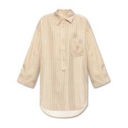 Maya shirt By Herenne Birger , Beige , Dames