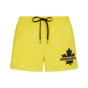 Gele Sea Shorts Dsquared2 , Yellow , Heren