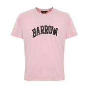 T-Shirts Barrow , Pink , Heren