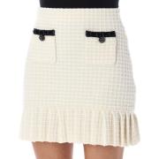 Short Skirts Self Portrait , White , Dames