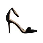 High Heel Sandals Ralph Lauren , Black , Dames