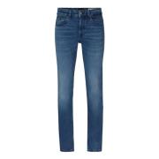 Slim-fit Jeans Hugo Boss , Blue , Heren