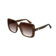 Stijlvolle zonnebrillencollectie Gucci , Brown , Dames