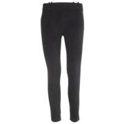 Pre-owned Corduroy bottoms Balenciaga Vintage , Black , Dames