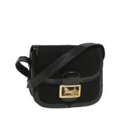 Pre-owned Canvas celine-bags Celine Vintage , Black , Dames