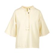 Angela Shirt Nine In The Morning , Beige , Dames